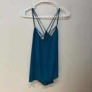 Blue tank top